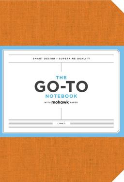 Go-To Notebook with Mohawk Paper, Persimmon Orange Lined