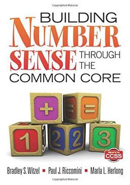 Building Number Sense Through the Common Core  9781452202556 Front Cover