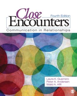 Close Encounters Communication in Relationships 4th 9781452217109 Front Cover