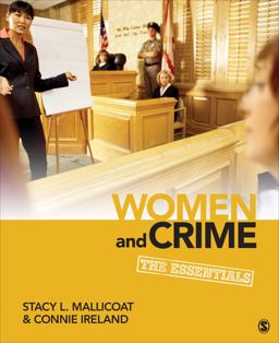 Women and Crime The Essentials  9781452217178 Front Cover