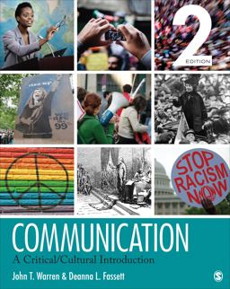 Communication A Critical/Cultural Introduction 2nd 9781452217819 Front Cover