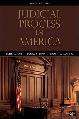Judicial Process in America: 9th 9781452226323 Front Cover