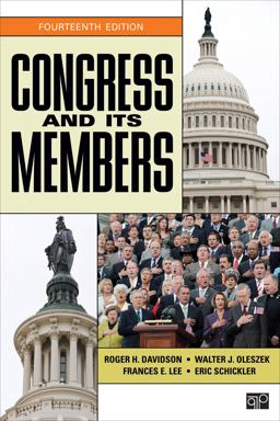 Congress and Its Members 14th 9781452239958 Front Cover
