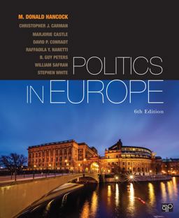 Politics in Europe:  9781452241463 Front Cover