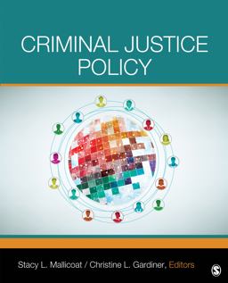 Criminal Justice Policy  9781452242248 Front Cover