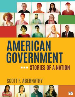 American Government Stories of a Nation 2nd 9781452267982 Front Cover