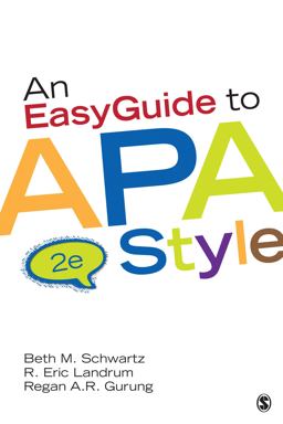 Easy Guide to APA Style 2nd 9781452268392 Front Cover