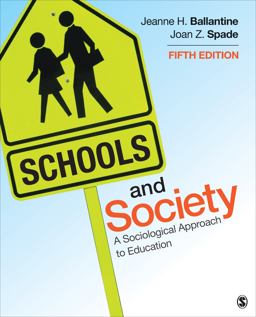 Schools and Society A Sociological Approach to Education 5th 9781452275833 Front Cover