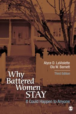 Why Battered Women Stay It Could Happen to Anyone 3rd 9781452277745 Front Cover