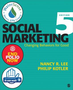 Social Marketing Changing Behaviors for Good 5th 9781452292144 Front Cover