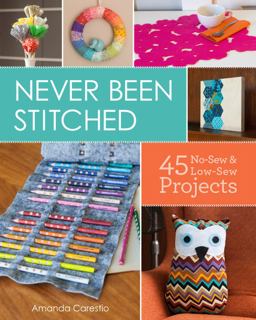 Never Been Stitched 45 No-Sew and Low-Sew Projects  9781454704218 Front Cover