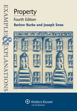 Property Examples and Explanations 4th 9781454802297 Front Cover