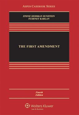 First Amendment 4th 9781454807063 Front Cover