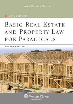 Basic Real Estate and Property Law for Paralegals 4th 9781454808848 Front Cover