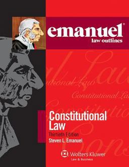 Emanuel Law Outlines Emanuel Law Outlines