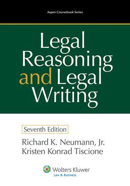 Legal Reasoning and Legal Writing:  9781454826972 Front Cover