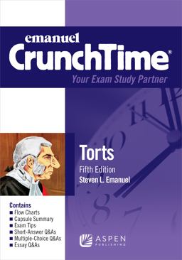 Torts 5th 9781454840954 Front Cover