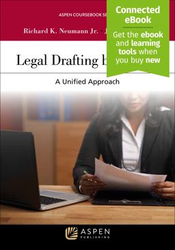 Legal Drafting Textbook  9781454841395 Front Cover