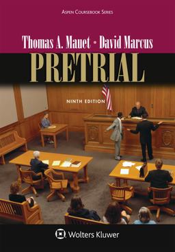 Pretrial 9th 9781454856337 Front Cover