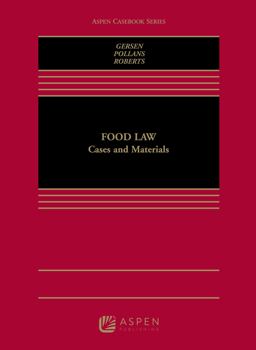 Food Law and Policy  9781454858058 Front Cover