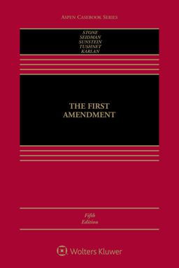 The First Amendment The First Amendment