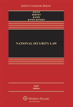 National Security Law:  9781454868323 Front Cover