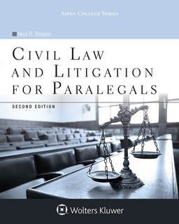 Civil Litigation for Paralegals 2nd 9781454869047 Front Cover