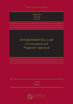 Environmental Law: A Conceptual and Pragmatic Approach  9781454870012 Front Cover