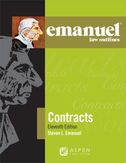 Emanuel Law Outlines: Contracts  9781454870142 Front Cover