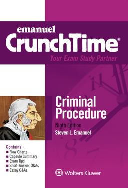 Emanuel CrunchTime for Criminal Procedure Emanuel CrunchTime for Criminal Procedure