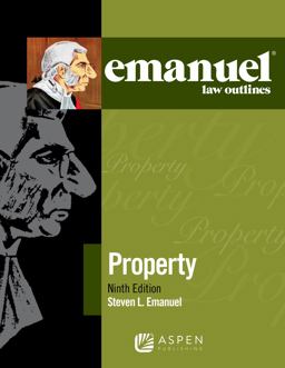 Emanuel Law Outlines for Property 9th 9781454870210 Front Cover
