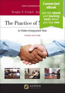 The Practice of Mediation: A Video-integrated Text  9781454870234 Front Cover