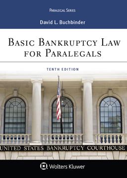 Basic Bankruptcy Law for Paralegals