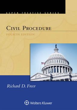 Civil Procedure:  9781454873792 Front Cover