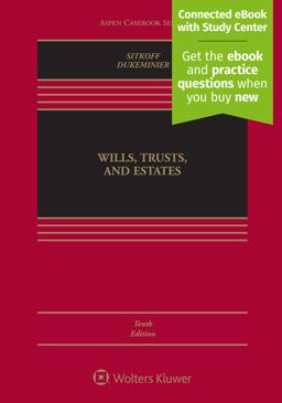 Wills Trusts and Estates (Looseleaf) 10th 9781454874287 Front Cover