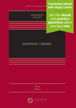 Defining Crimes 3rd 9781454875741 Front Cover
