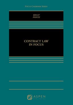 Contract Law in Focus  9781454878506 Front Cover