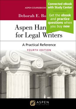 Aspen Handbook for Legal Writers: A Practical Reference 4th 9781454885184 Front Cover