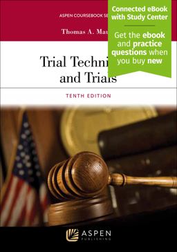 Trial Techniques and Trials 10th 9781454886532 Front Cover