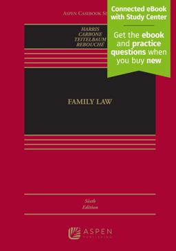 Family Law 6th 9781454887782 Front Cover