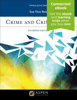 Crime and Criminology 15th 9781454894469 Front Cover