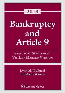 BANKRUPTCY+ARTICLE 9-2018  9781454894537 Front Cover