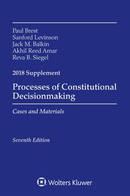 Processes of Constitutional Decisionmaking
