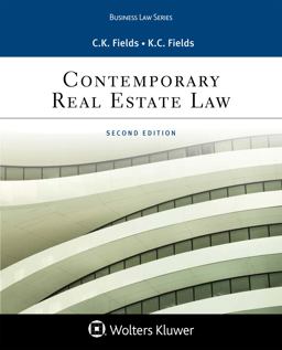 Contemporary Real Estate Law: 2nd 9781454896272 Front Cover