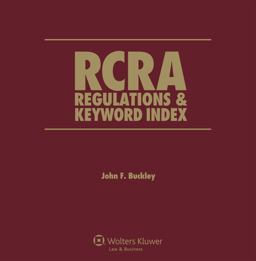 RCRA Regulations and Keyword Index