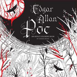 Edgar Allan Poe: an Adult Coloring Book  9781454921356 Front Cover