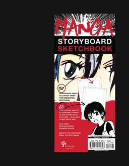 Manga Storyboard Sketchbook  9781454929697 Front Cover