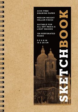 Sketchbook (Basic Small Spiral Kraft)  9781454931515 Front Cover
