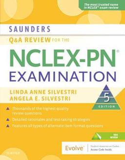 Saunders Q and A Review for the NCLEX-PNï¿½ Examination 5th 9781455702657 Front Cover