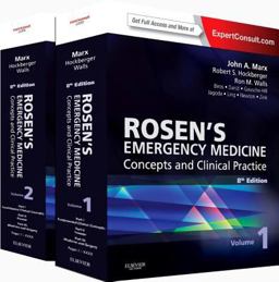 Rosen's Emergency Medicine - Concepts and Clinical Practice, 2-Volume Set Expert Consult Premium Edition - Enhanced Online Features and Print 8th 9781455706051 Front Cover